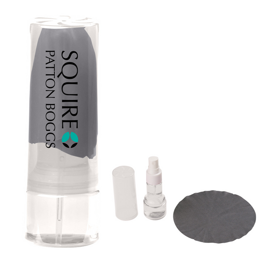 1 oz. Cleaning Spray with Microfiber Cloth - Case of 100